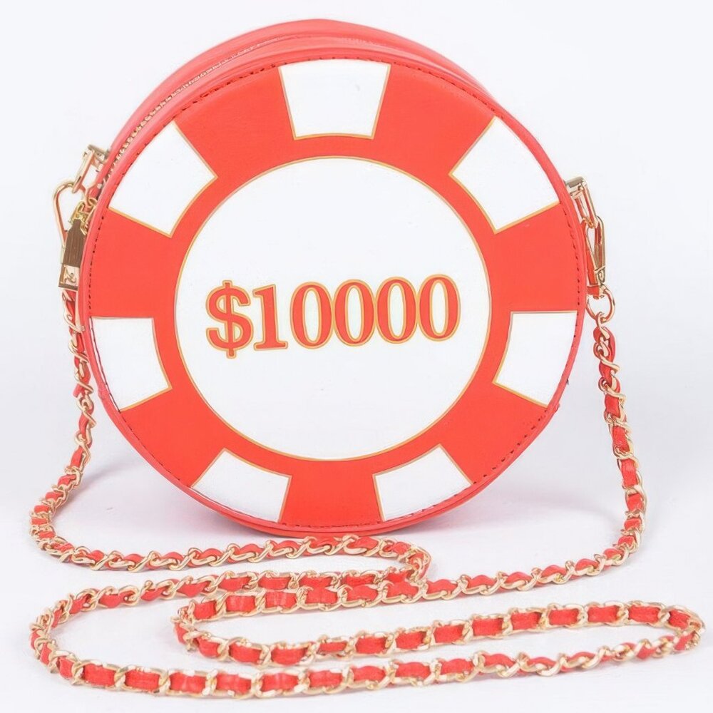 Casino Chip Fun Bag